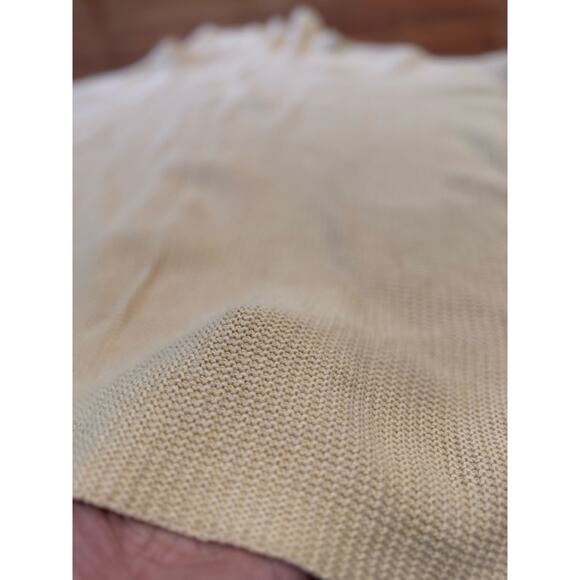 Eileen Fisher yellow Turtleneck Boxy sweater Top size M - Picture 9 of 10